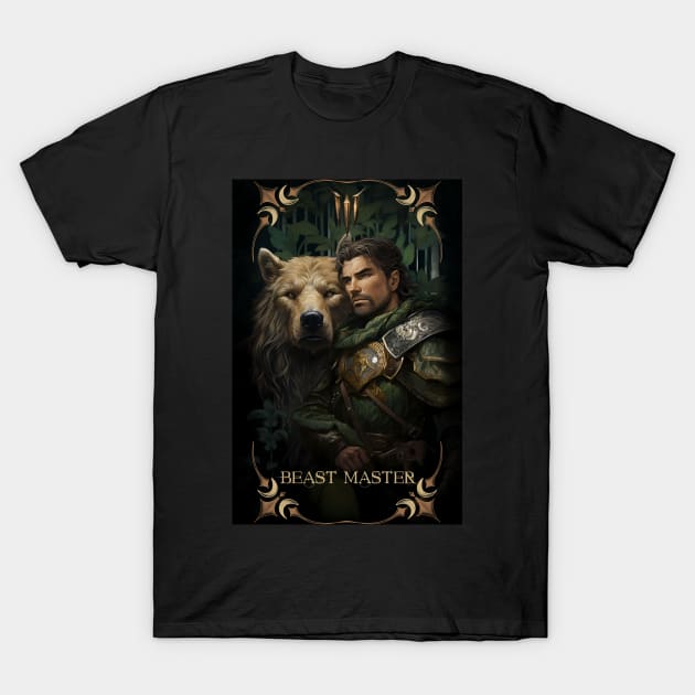 Beast Master Ranger. DnD. Baldurs gate 3. T-Shirt by MaxDeSanje 